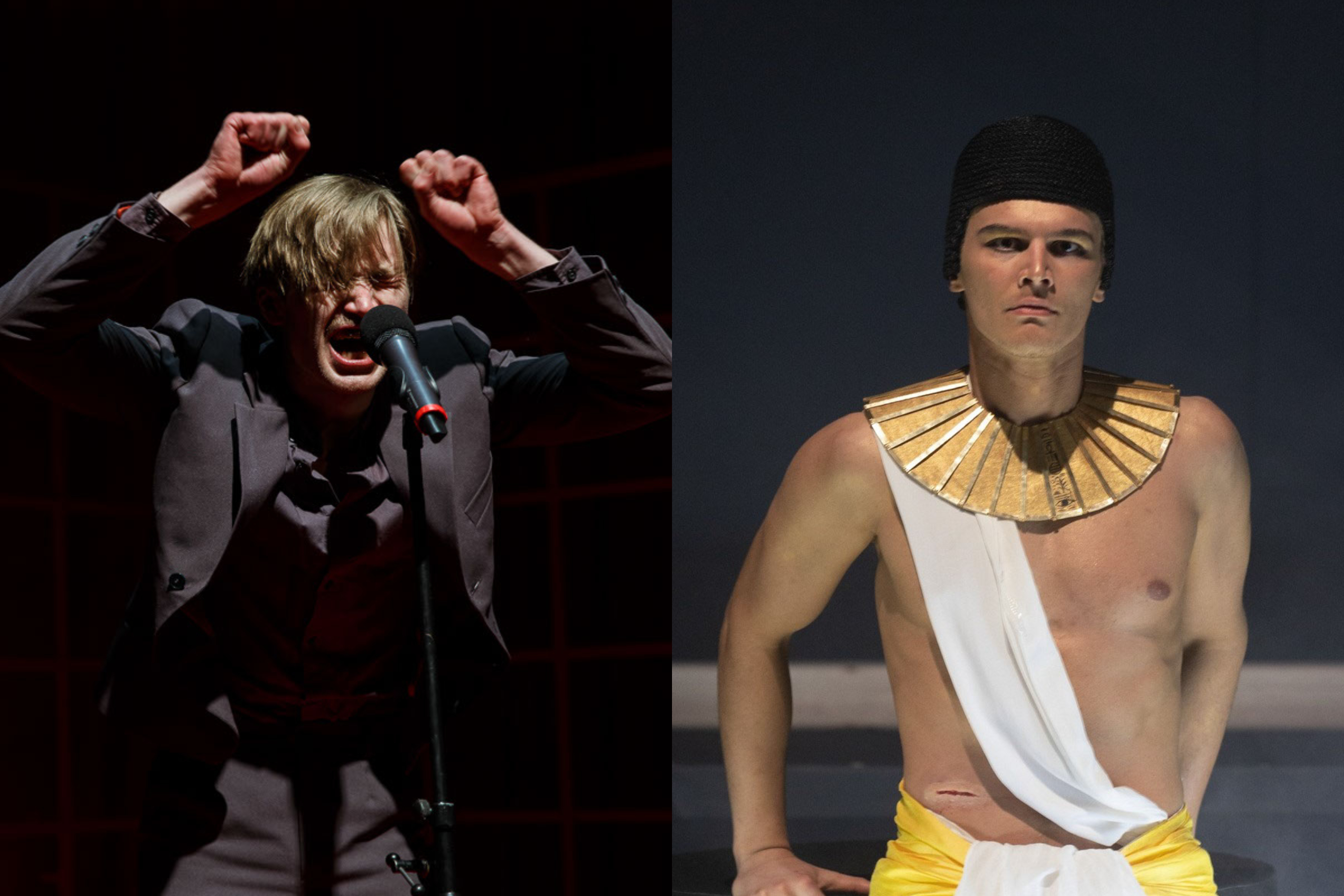 No kreisās: Sandis Runge – Andrejs VDT izrādē 