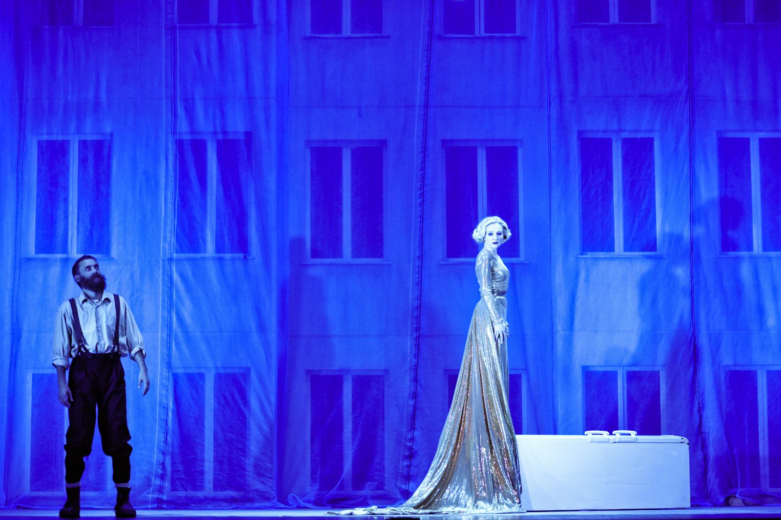 Skats no NT izrādes 