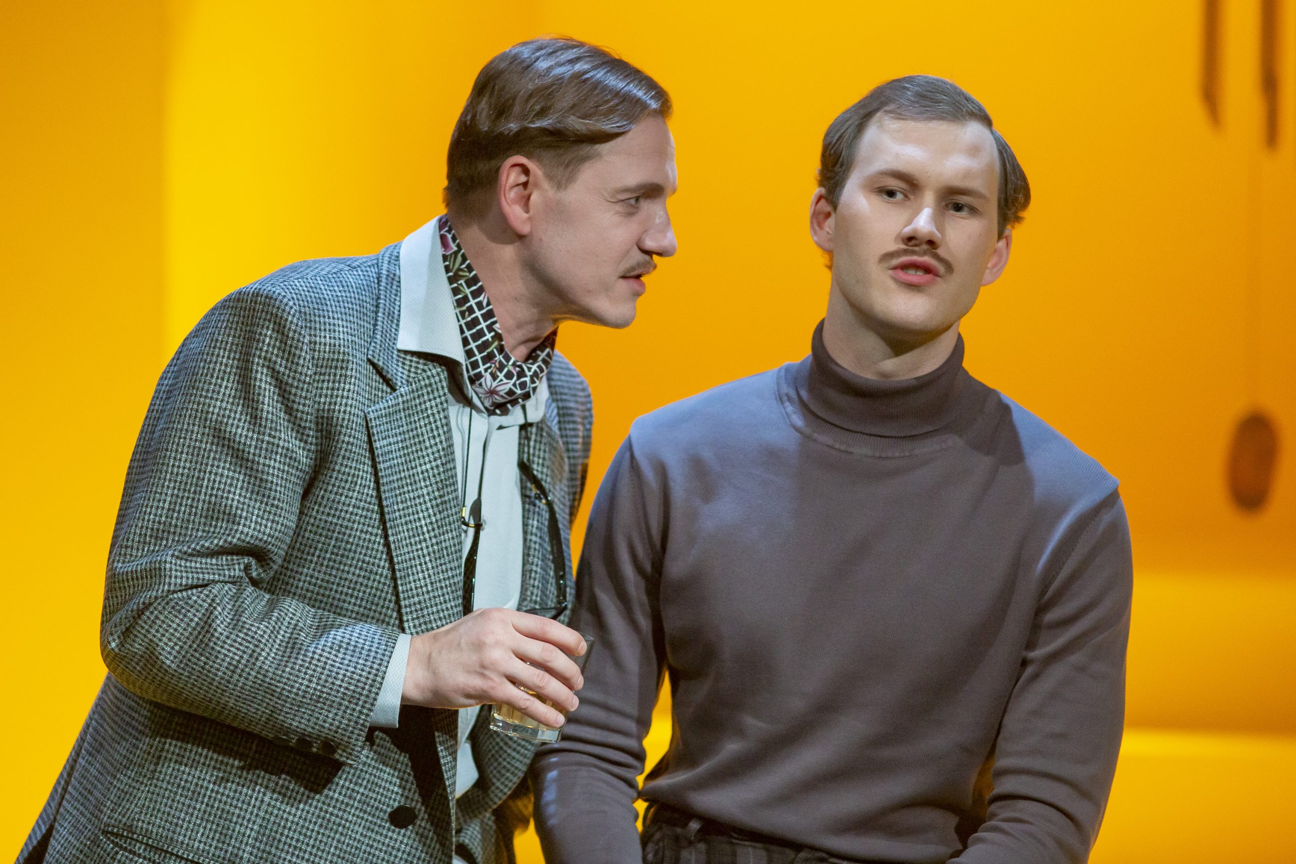 Džordžs – Mārtiņš Liepa, Niks – Krišjānis Strods // Foto – Jānis Šatrovskis