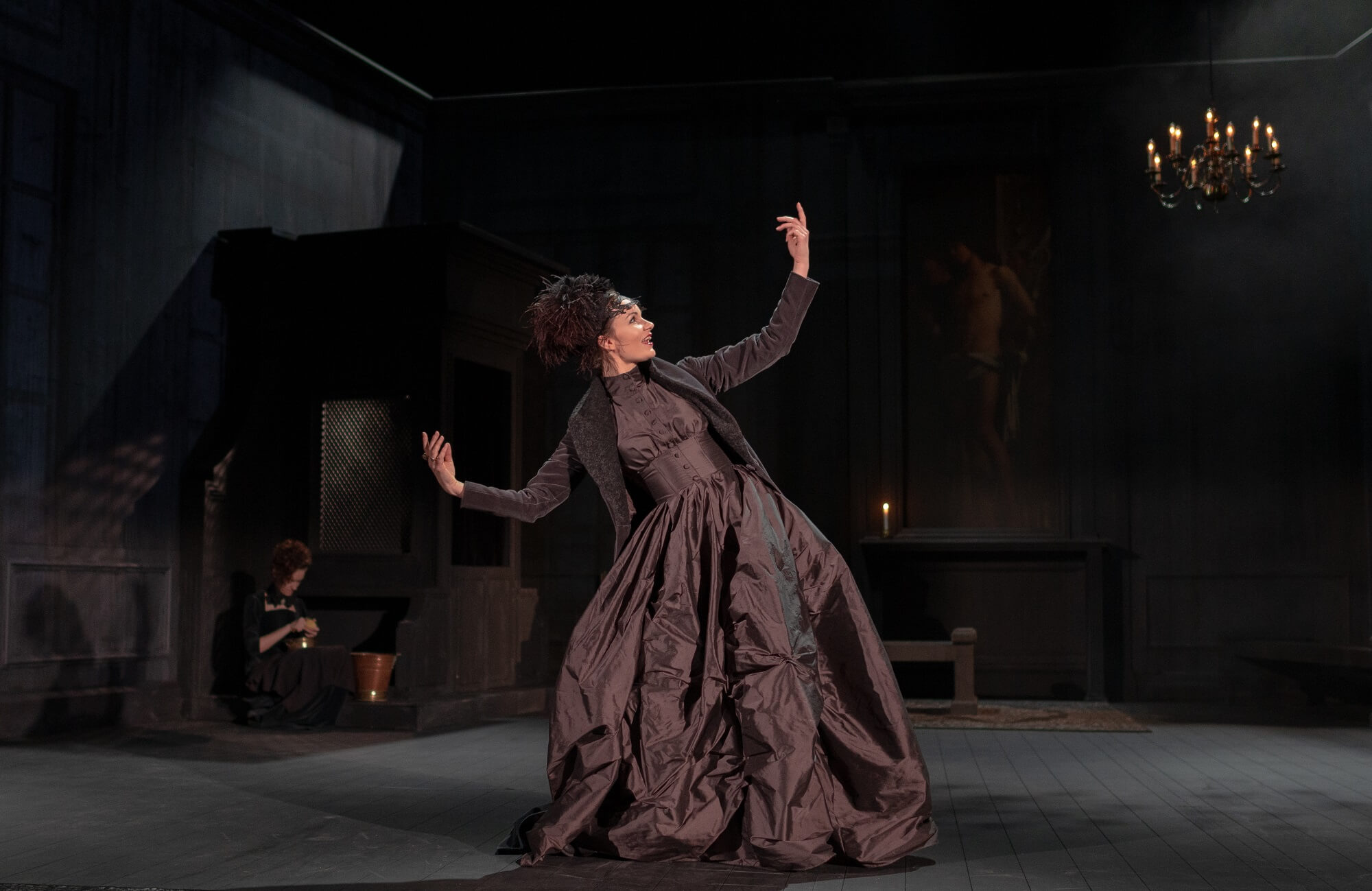 Ance Kukule izrādē 