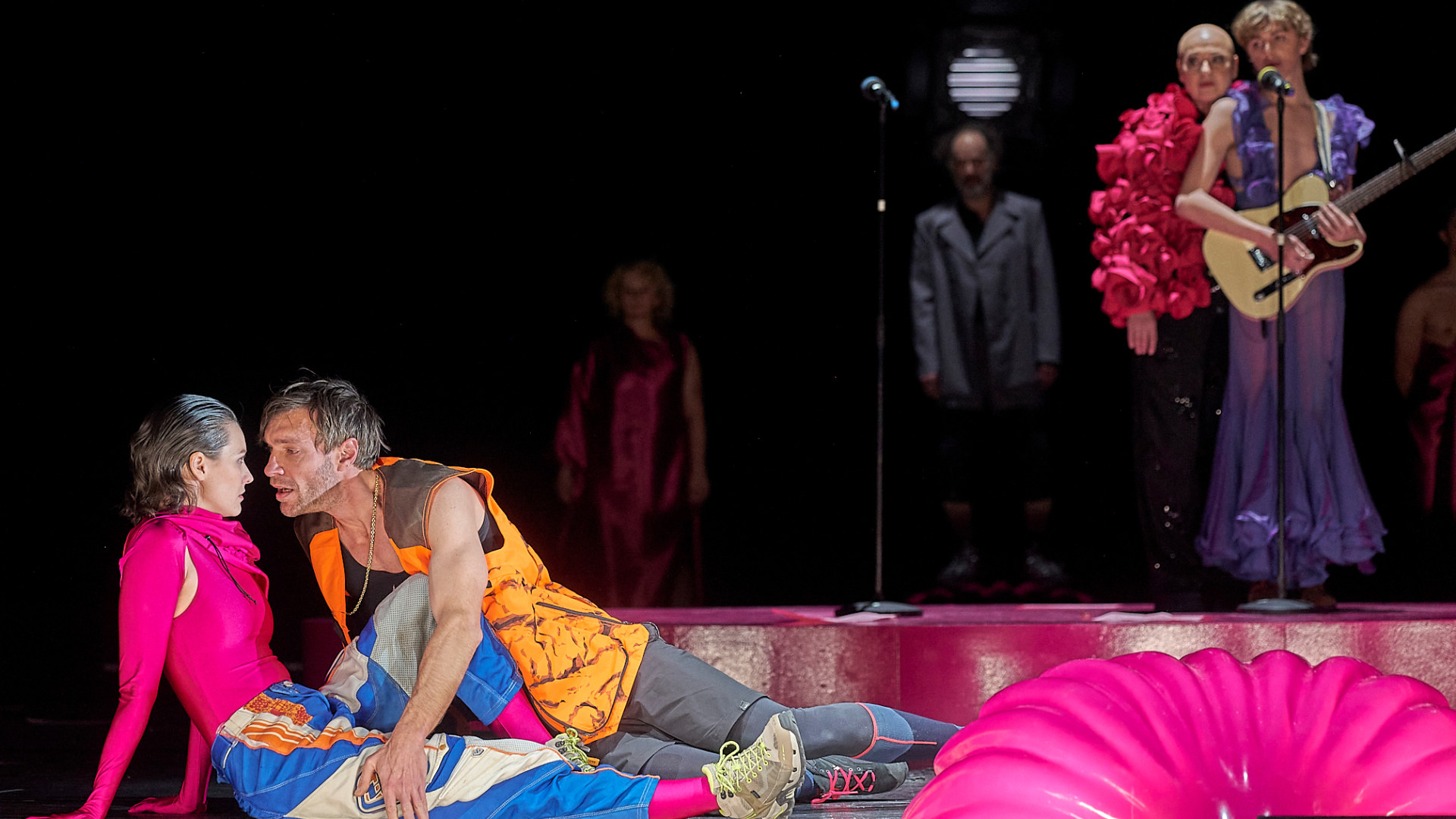 Skats no Vīnes Burgtheater izrādes 