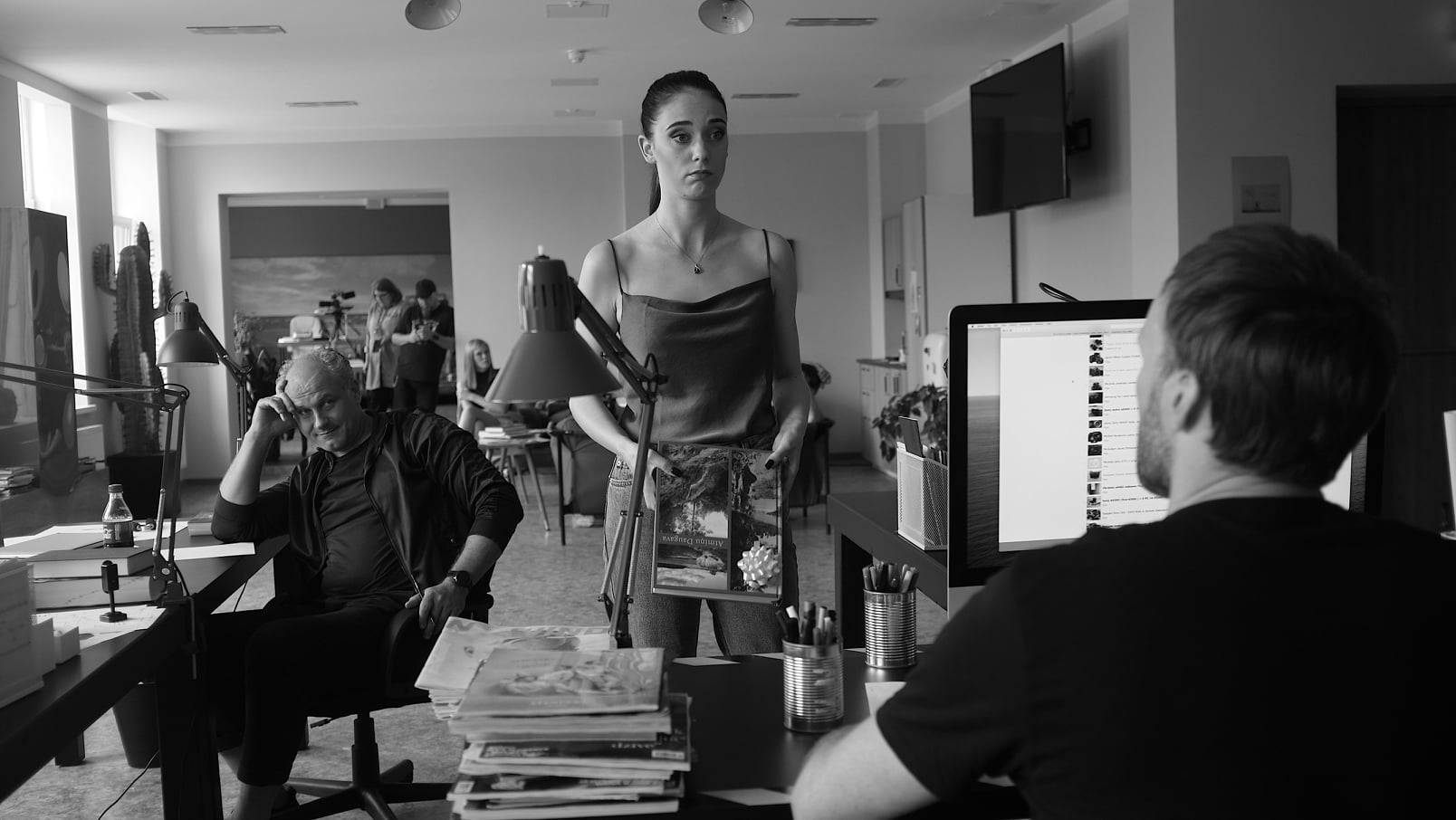 Skats no daudzsēriju mākslas filmas 