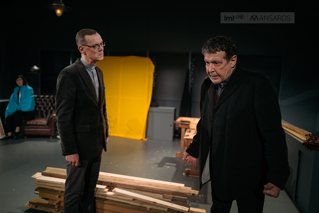 Henriks Manderss - Krišjānis Salmiņš, Jākobs Engstranns - Aigars Vilims // Foto - Mārtiņš Vilkārsis