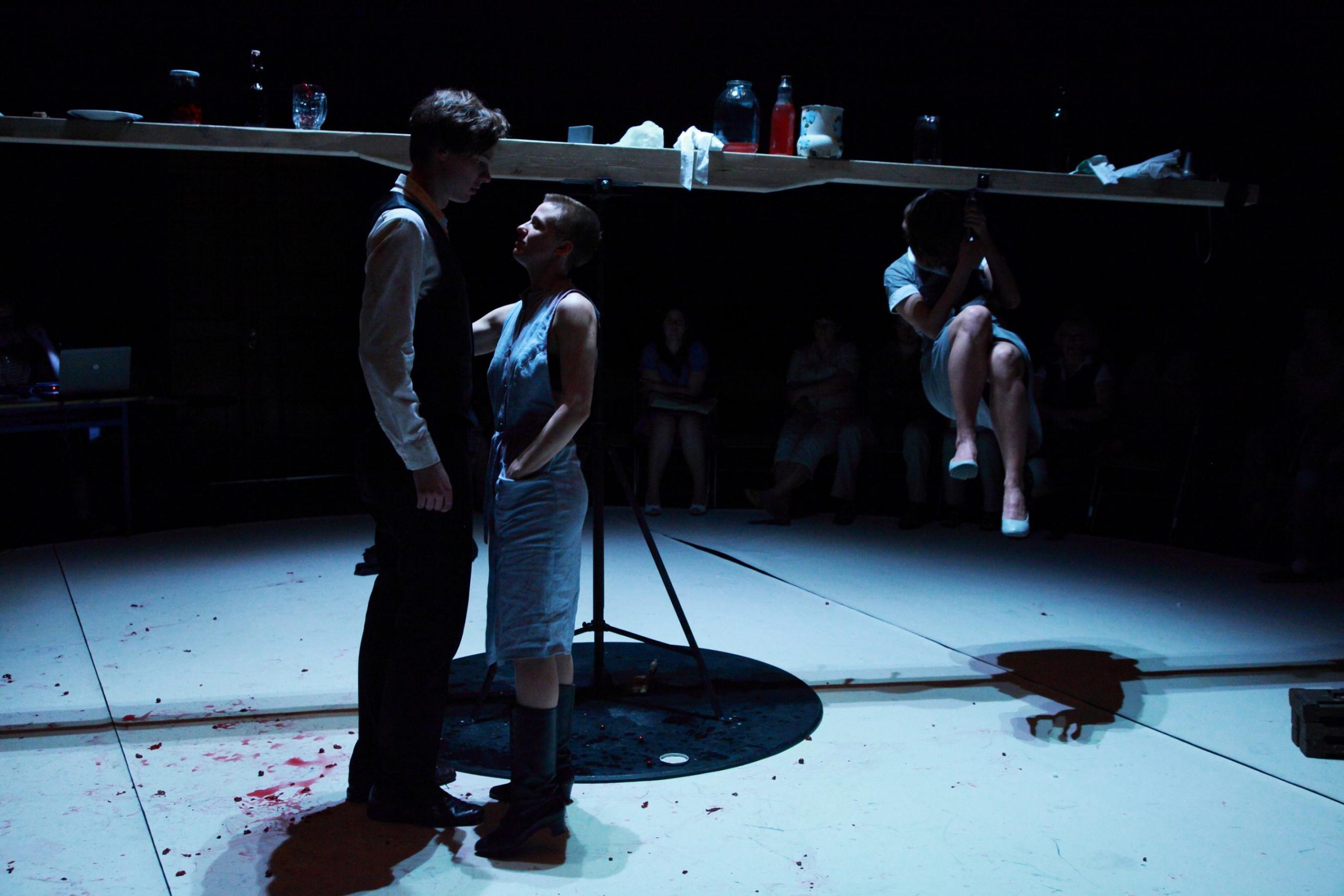 Žans – Mārtiņš Meiers, Jūlijas jaunkundze – Inese Pudža, Kristīne – Anta Aizupe // Foto – Matīss Markovskis