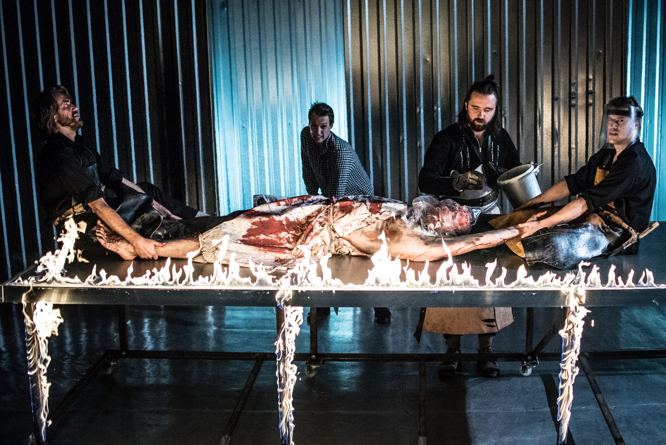 Skats no Polijas Teatr Modrzejewskiej izrādes 