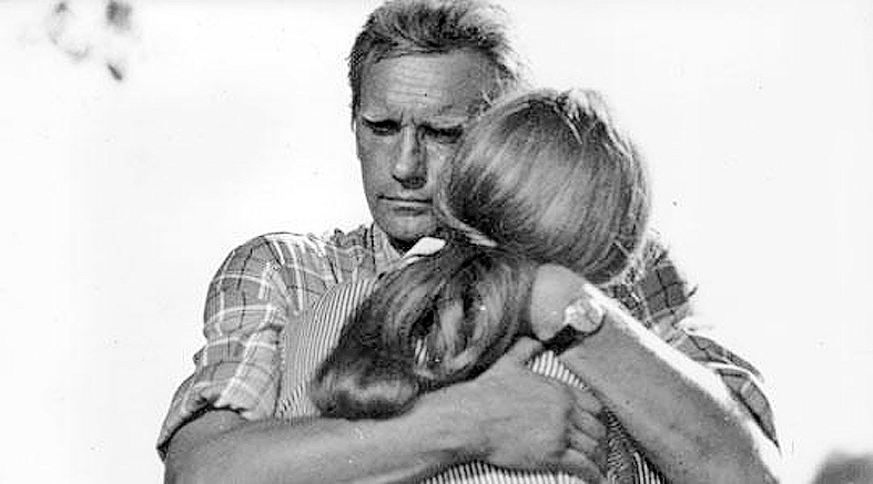 Gunārs Cilinskis - Rūdolfs, Astrīda Kairiša - Laura spēlfilmā 