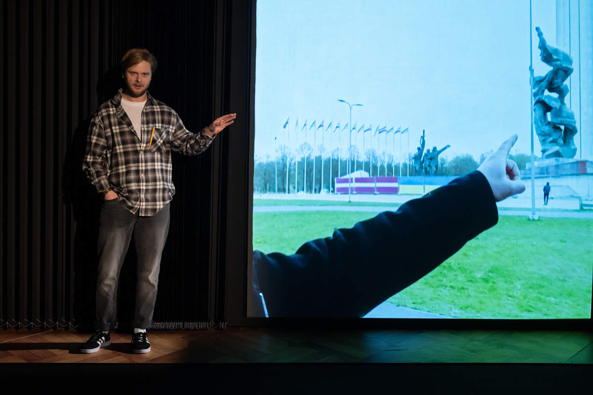 Pētnieks Kārlis Ulmanis – Toms Veličko // Foto – Jānis Deinats