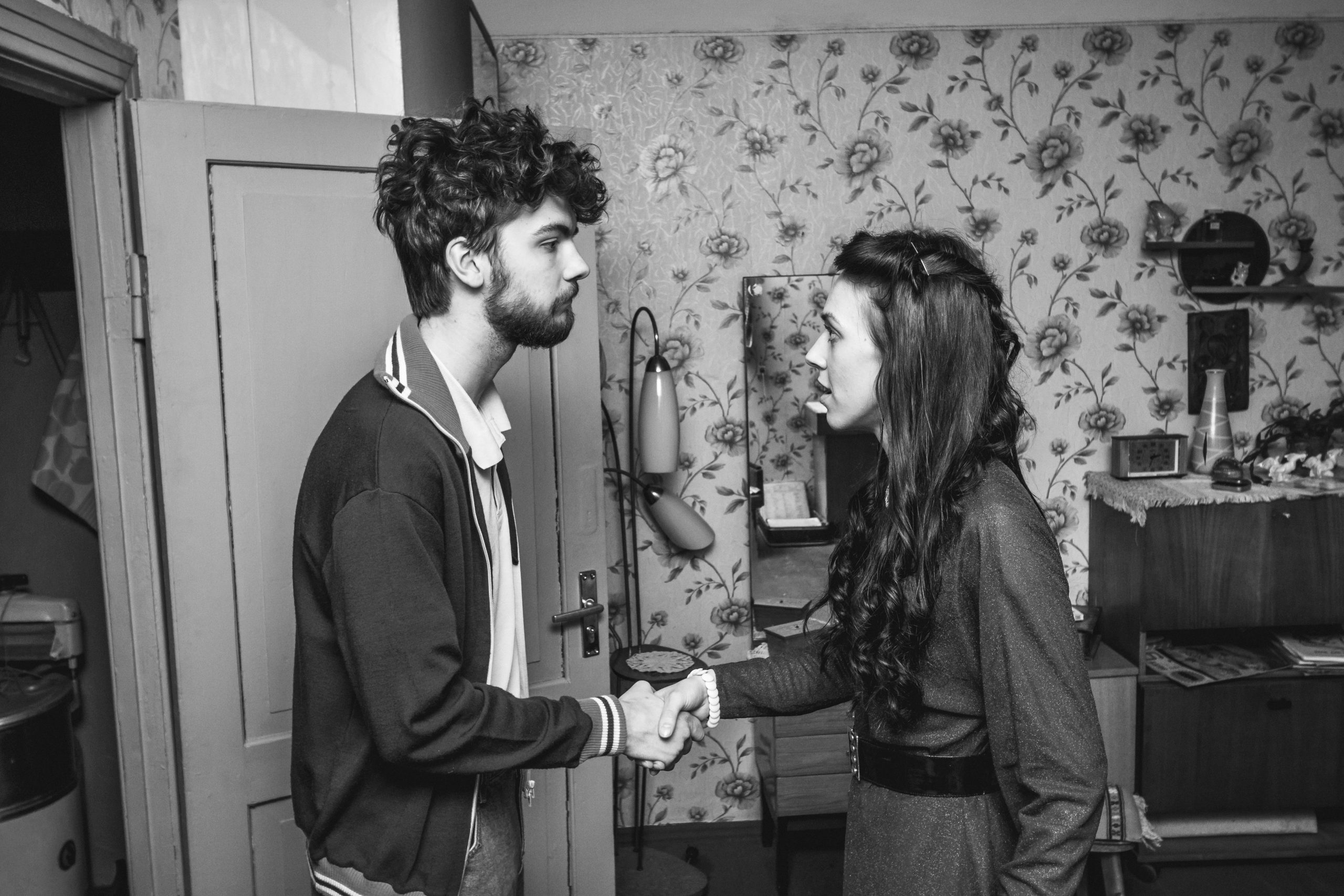 Skats no interaktīvā teātra izrādes 