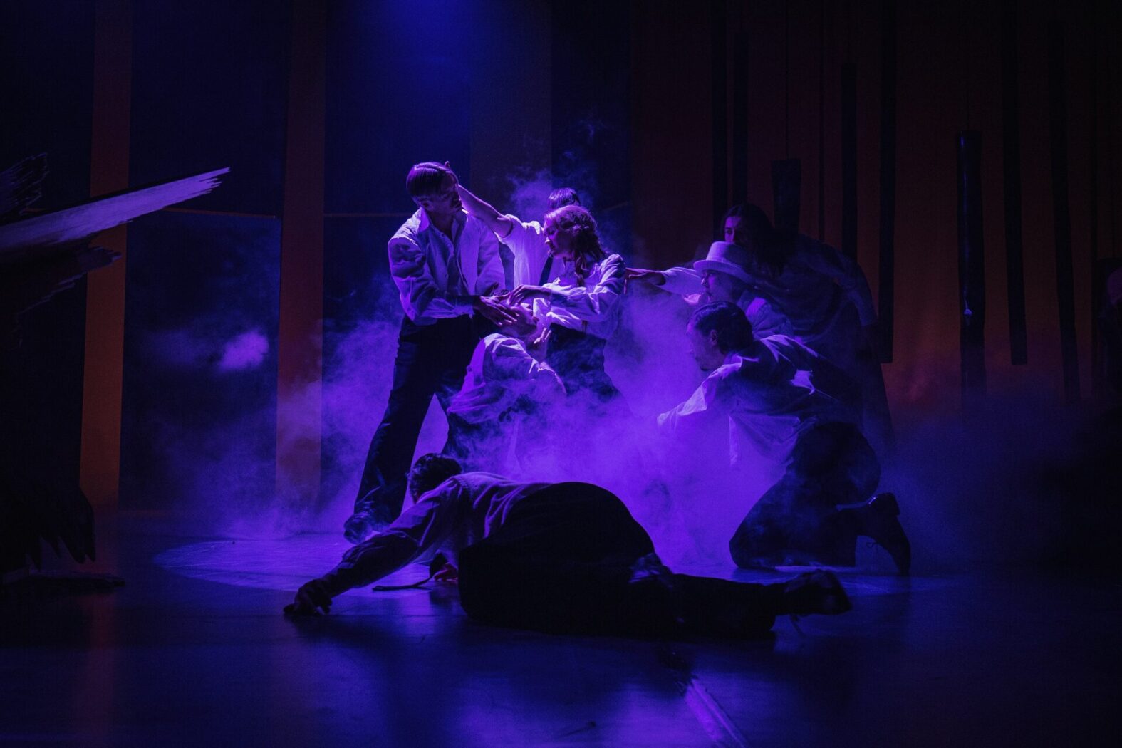 Skats no Valmieras teātra izrādes 