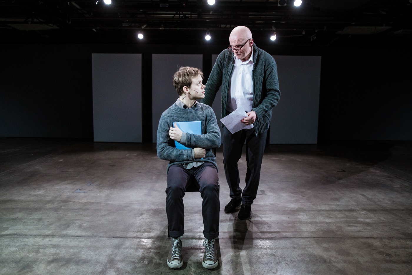 Skats no NT izrādes 