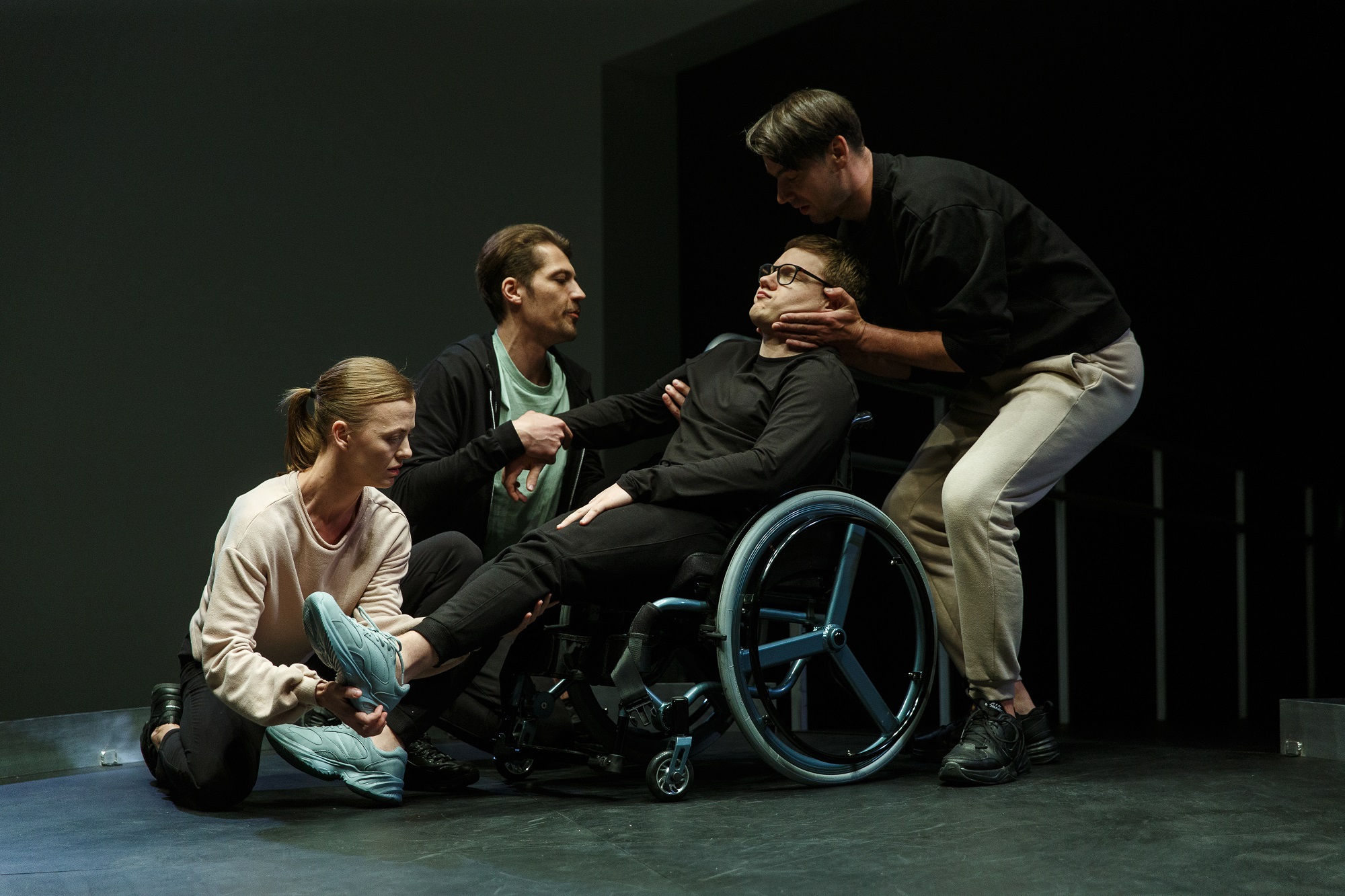 Skats no VDT izrādes 