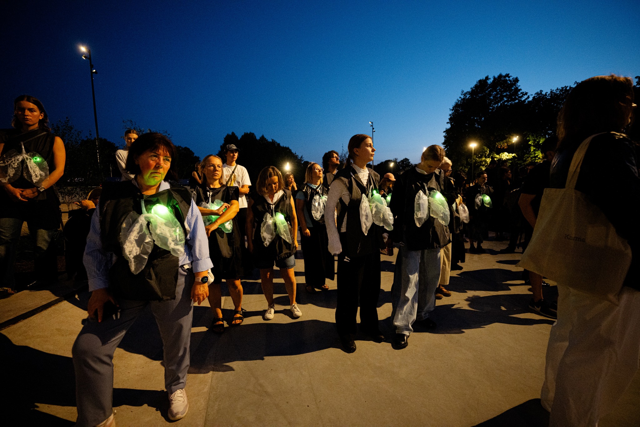 Skats no Beātes Poikānes izrādes 