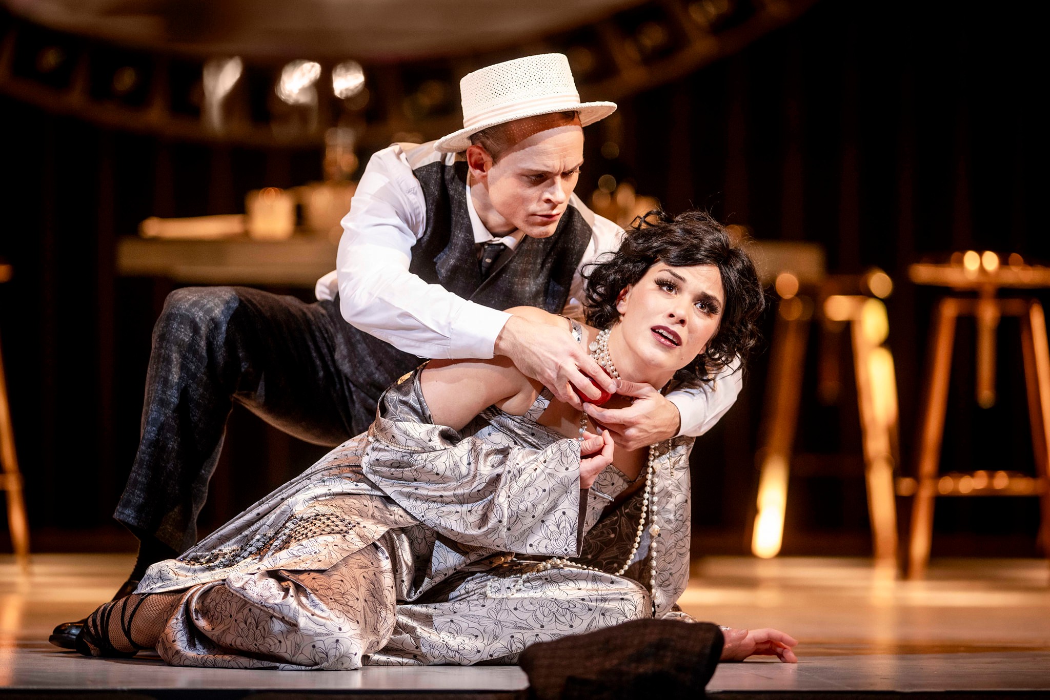 Niks – Uldis Siliņš, Džordana – Liene Sebre // Foto – Kristaps Kalns