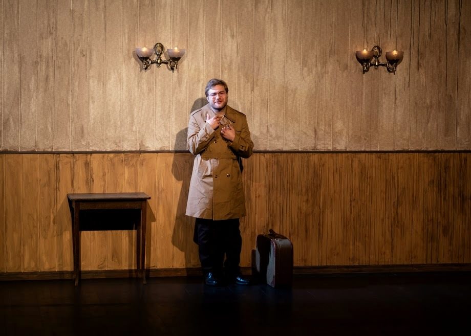 Jānis Kronis izrādē 