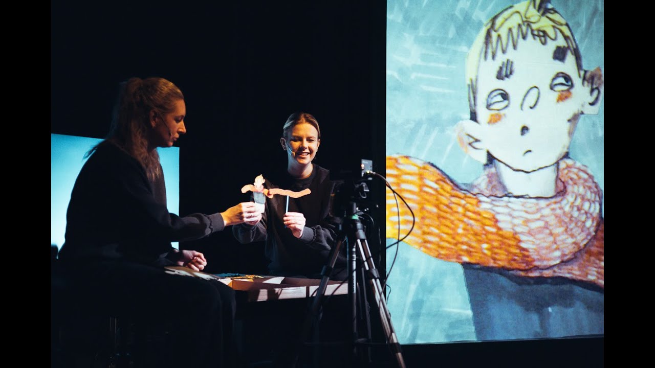 Skats no Latvijas Leļļu teātra izrādes 