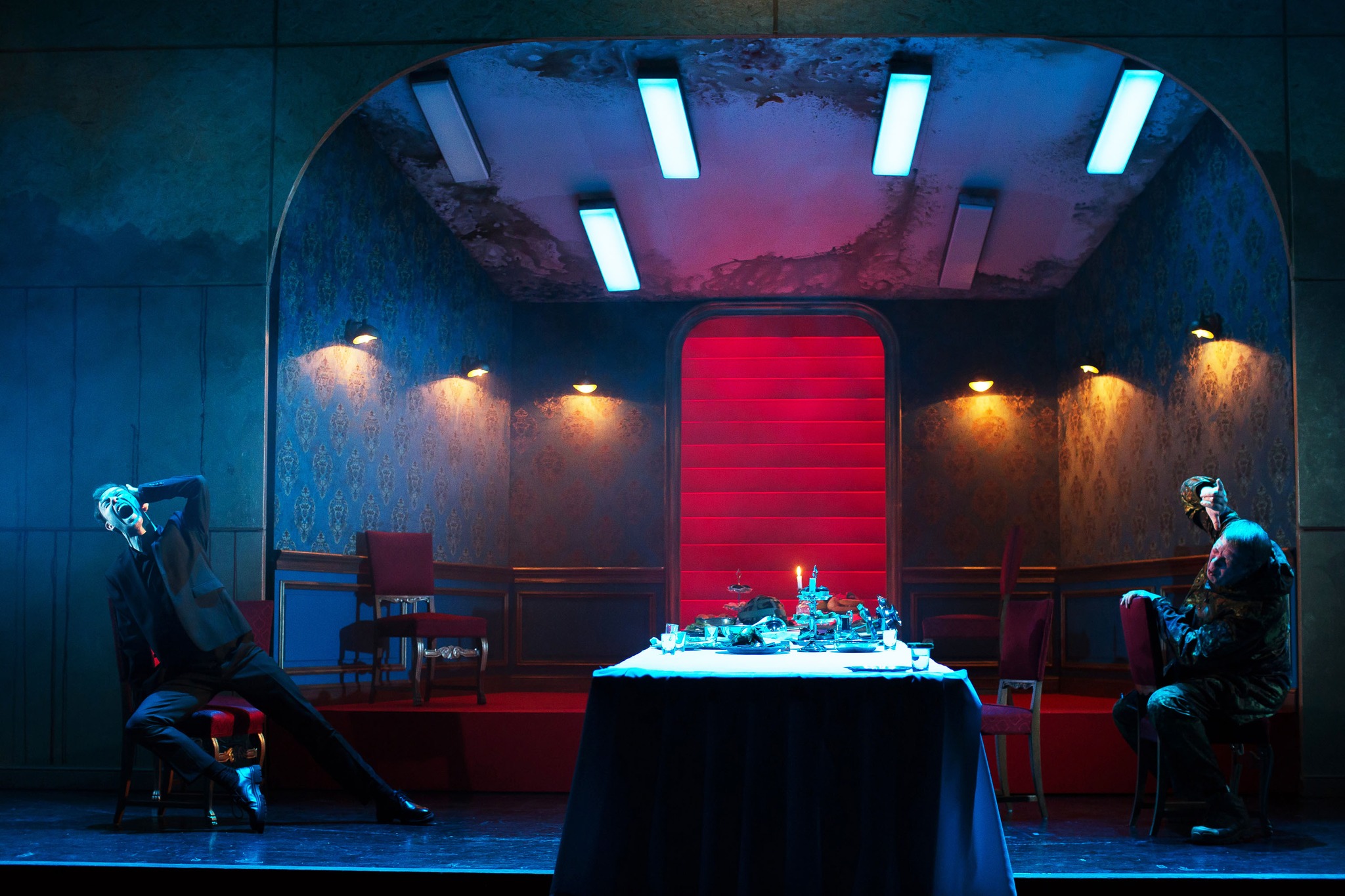 Skats no MČRKT izrādes 'Hamlets