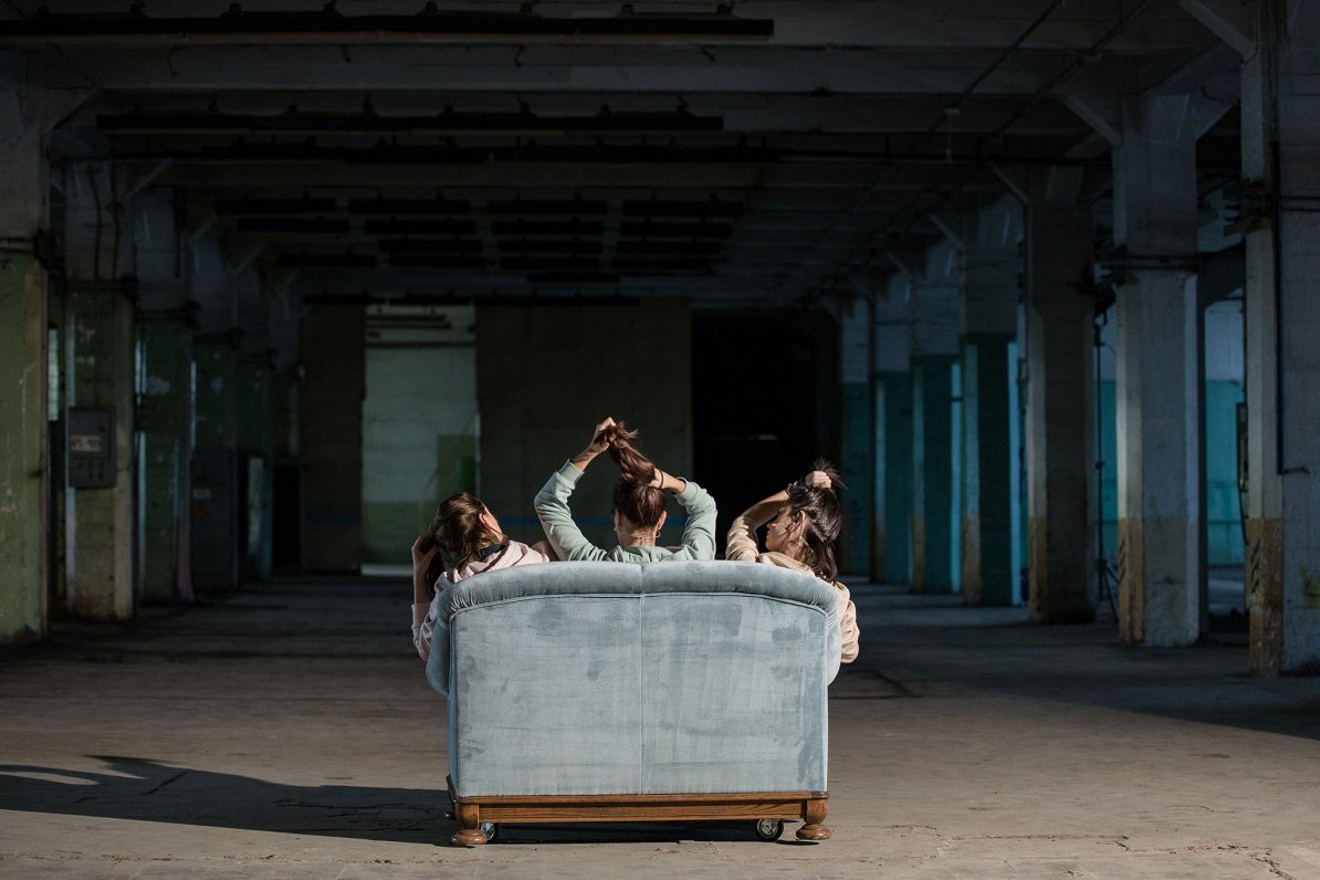 Skats no izrādes // Foto – Monta Tīģere