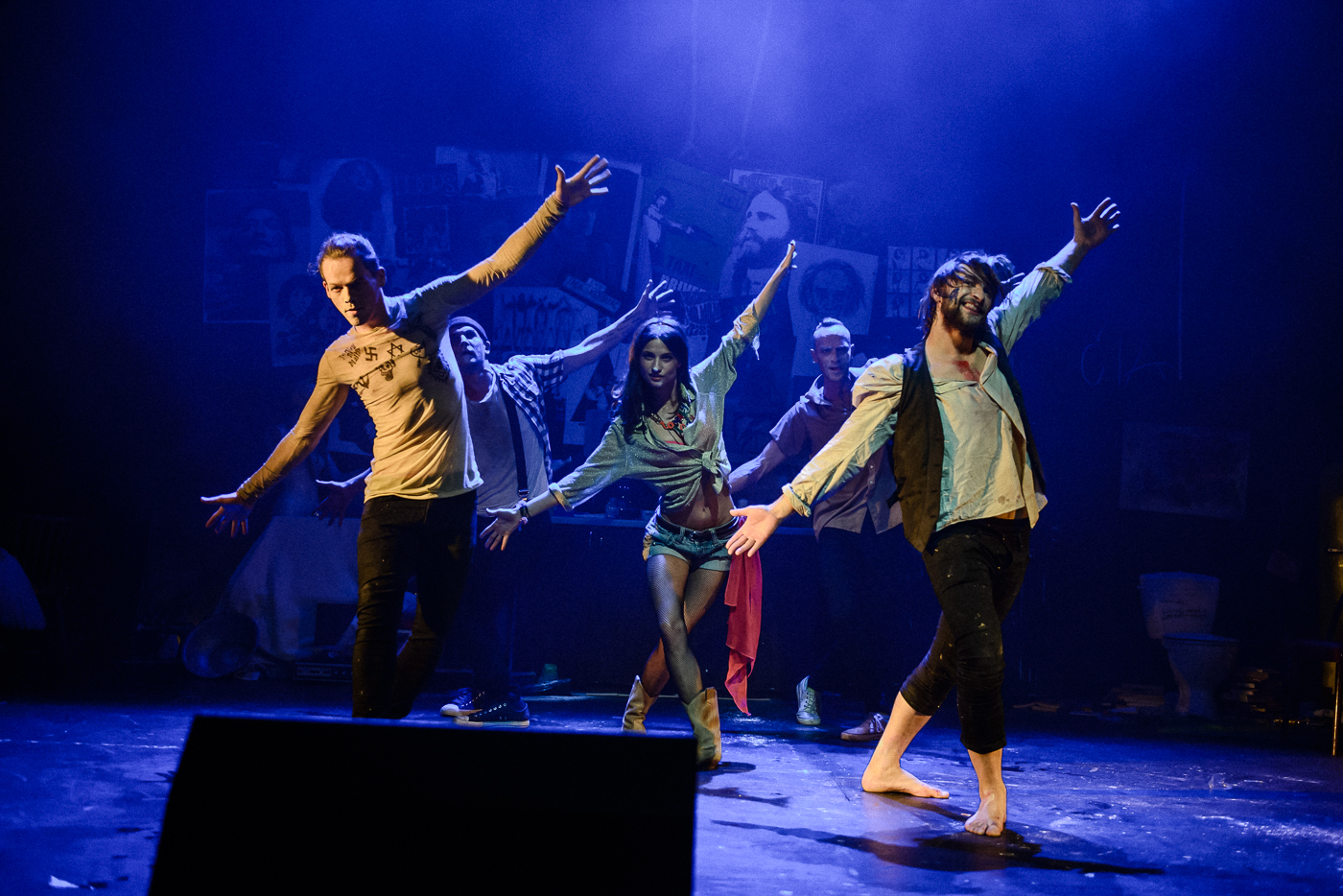 Skats no Viļņas Mazā teātra trupas 