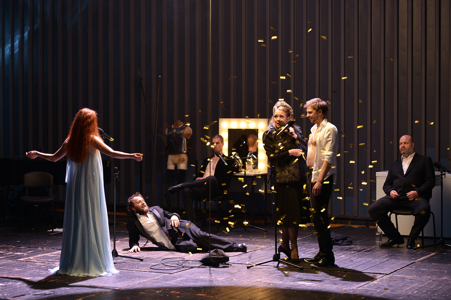 Skats no Jermeja Lorenci (Slovēnija) izrādes 