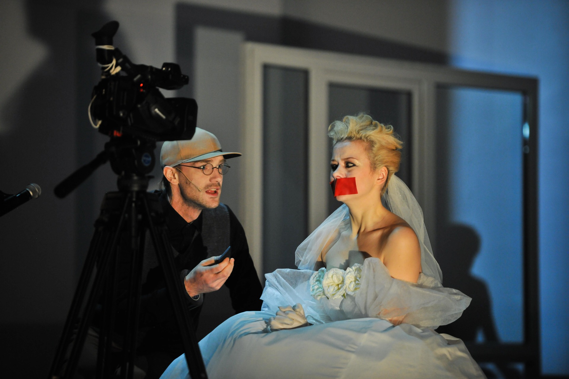 Skats no NT izrādes 