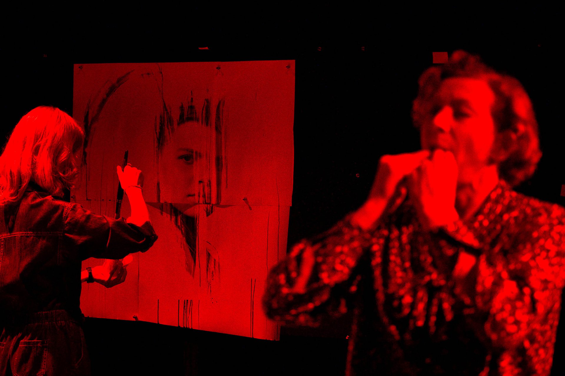 Skats no Vīnes Volkstheater izrādes 