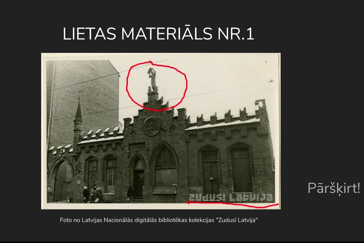 Ekrānšāviņš no Anetes Konstes izrādes-instrukcijas 