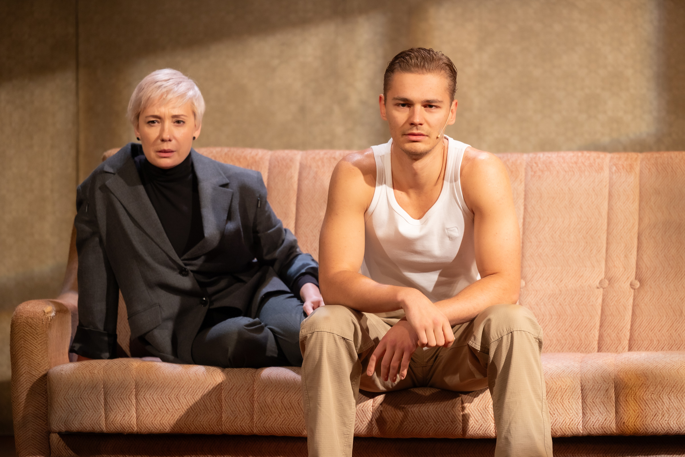 Rita – Čulpana Hamatova, Aļoša – Toms Harjo // Foto – Jānis Deinats