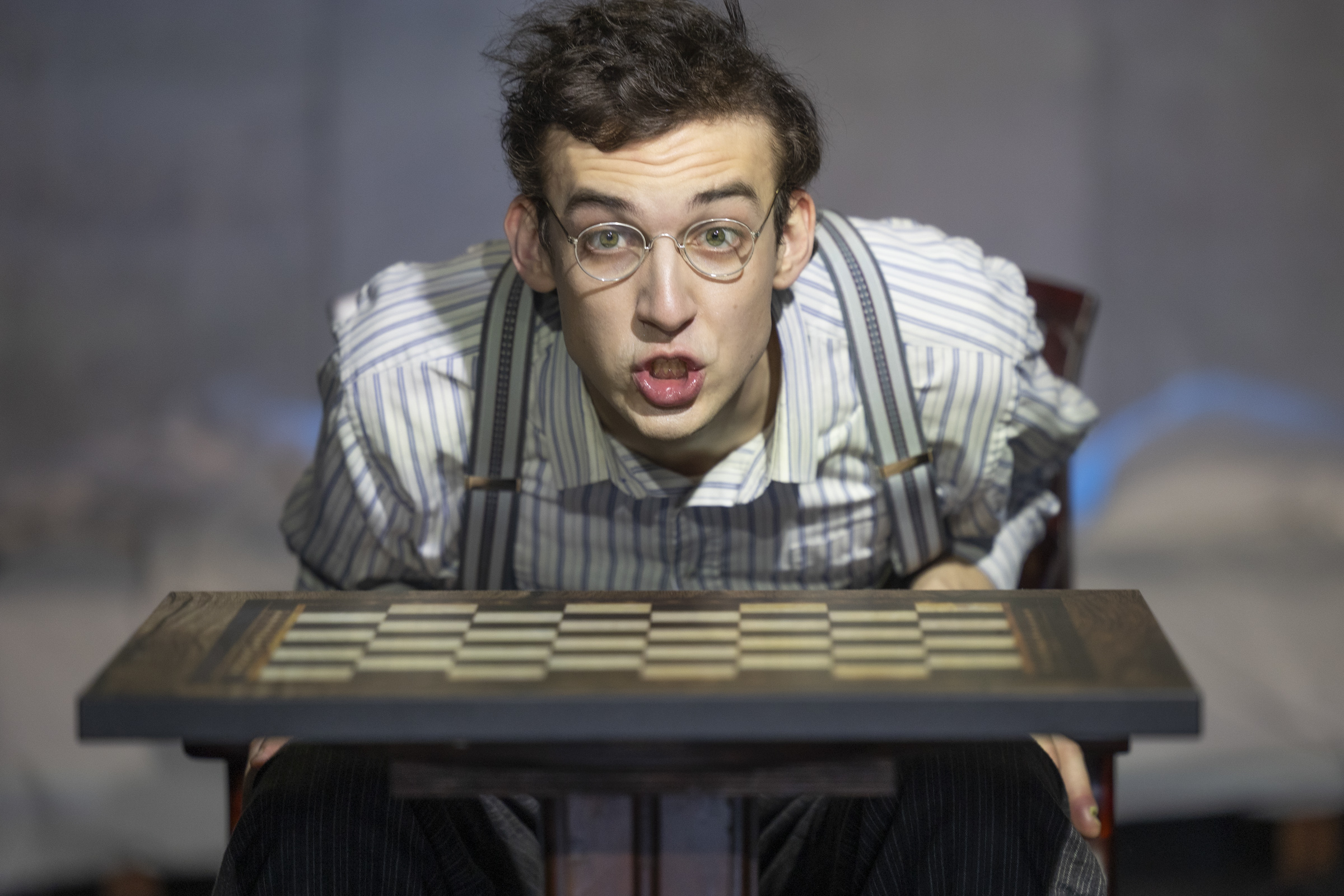 Gerds Lapoška izrādē 