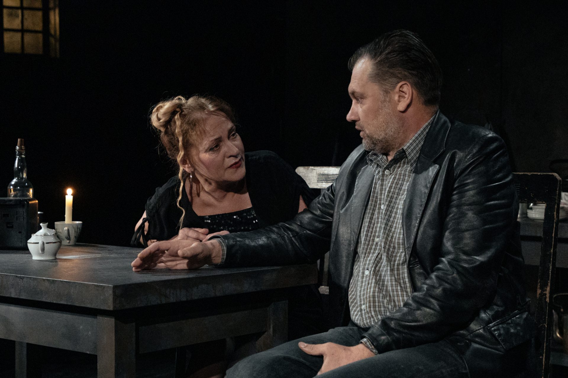 Morīna – Inese Kučinska, Pato – Kaspars Gods // Foto – Justīne Grinberga