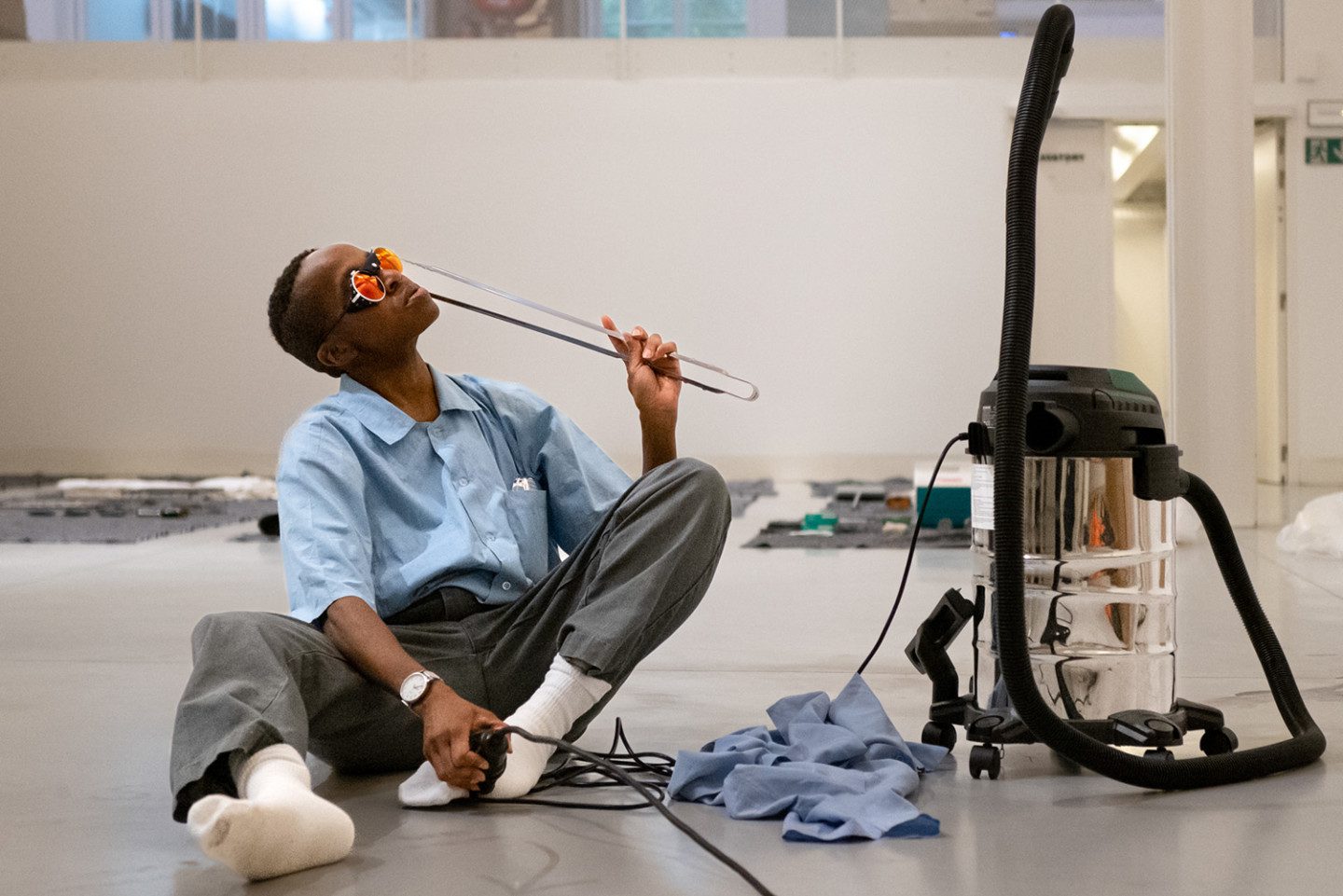 Skats no Deinas Mišelas (Kanāda) izrādes “Maiks” // Publicitātes foto