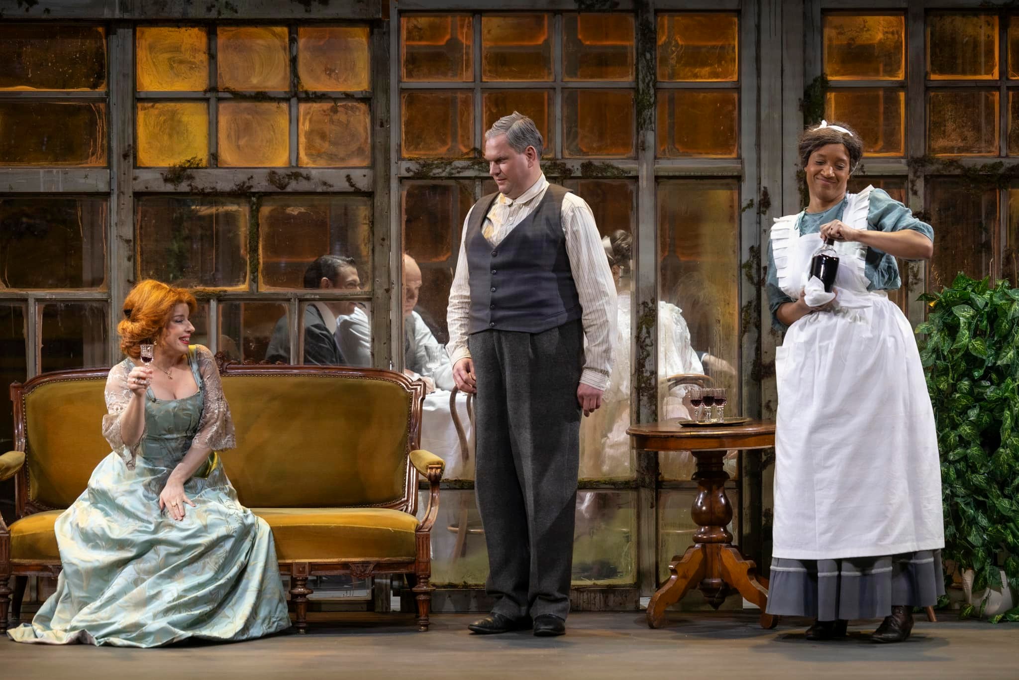 Bērdija Habarde – Jana Čivžele, Kals – Jevgēnijs Isajevs, Adija – Aminata Grieta Diarra // Foto – Jānis Deinats