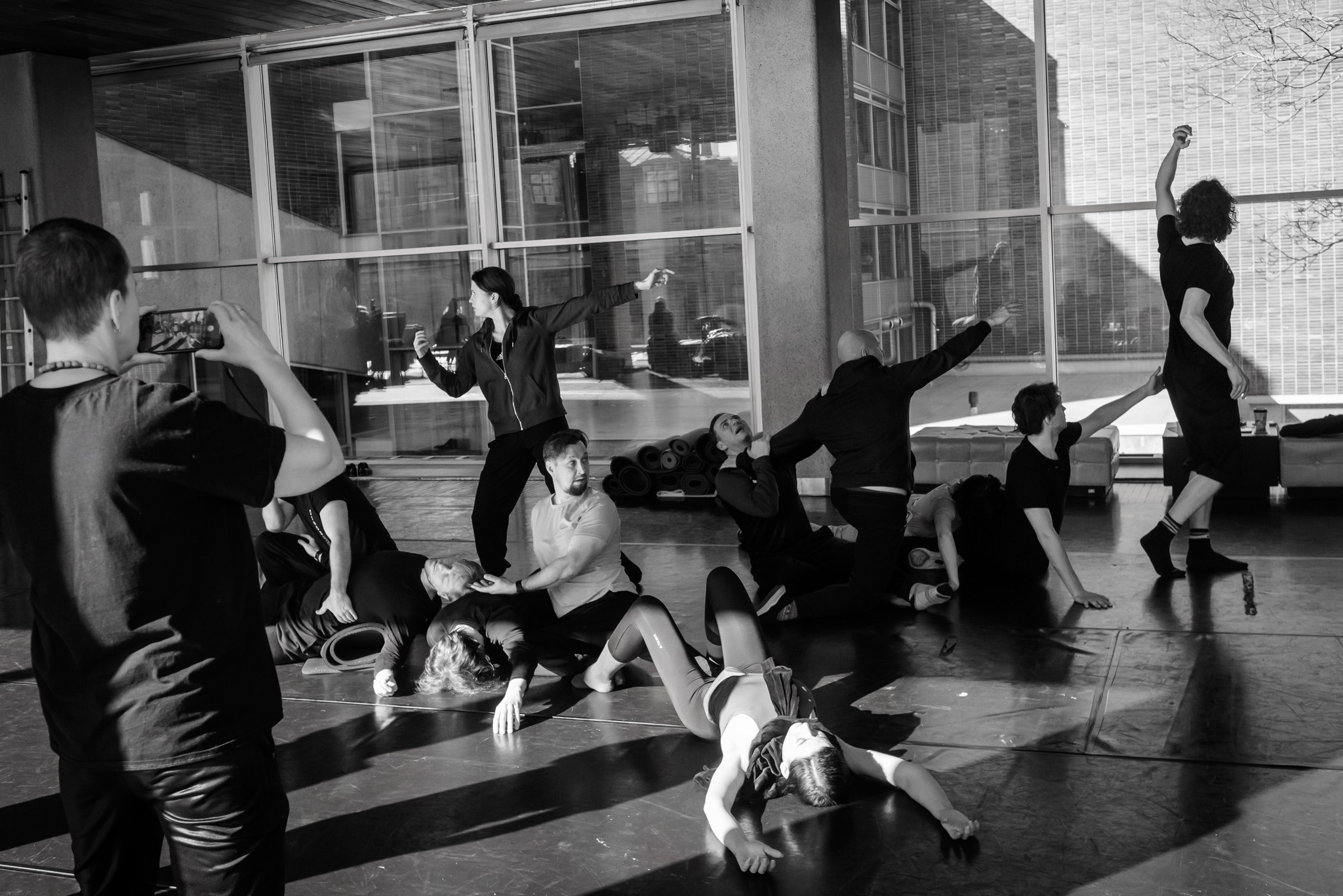 Skats no DT izrādes 