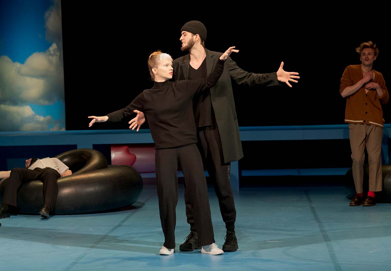 Skats no VDT izrādes 