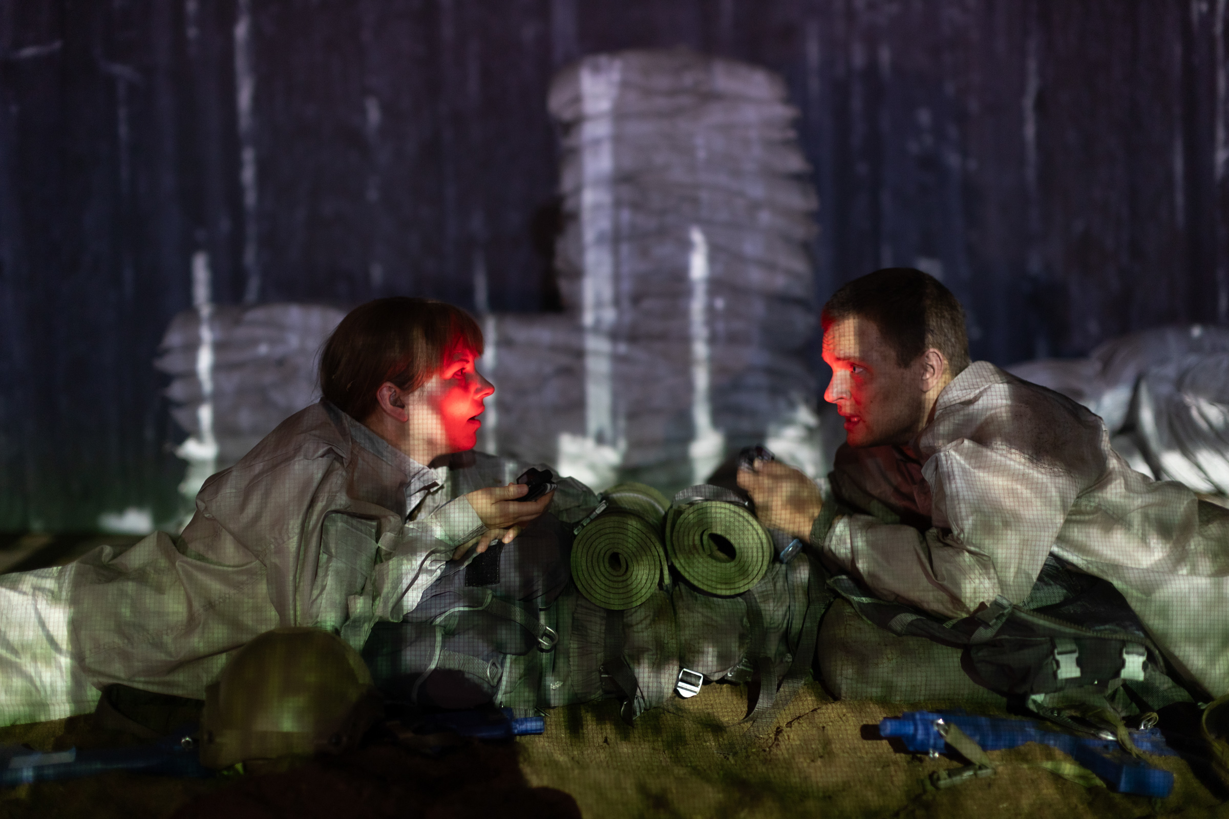 Inga Tropa un Jānis Grūtups JRT izrādē