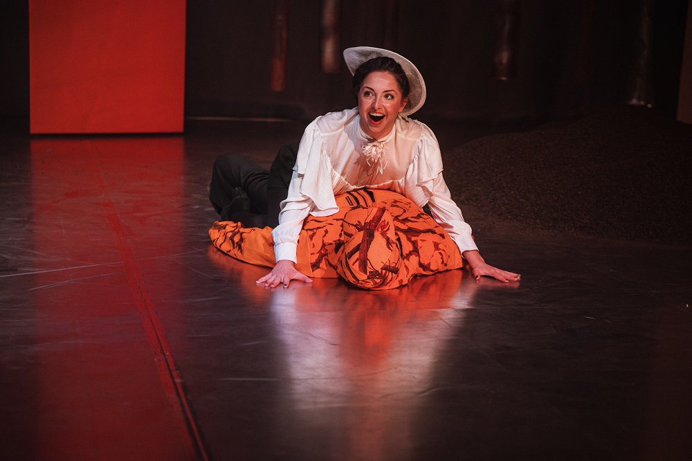 Aktrise Anna Nele Āboliņa // Foto – Valmieras teātra arhīvs