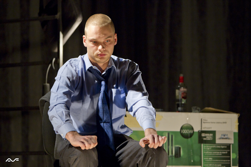 Vīrietis - Gatis Maliks // Foto - Goda teātris