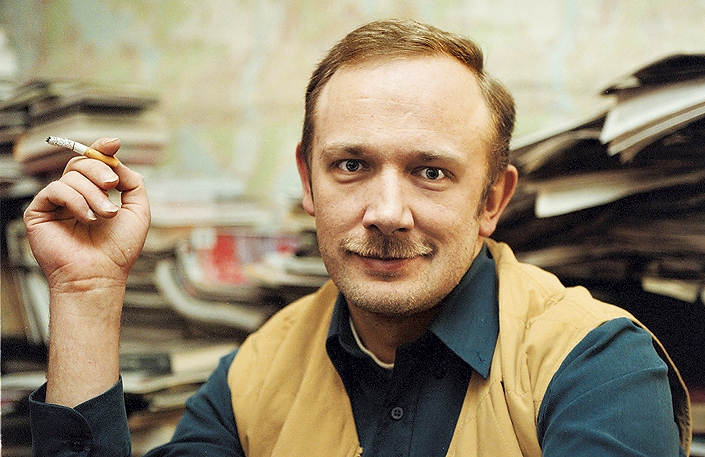 Teātra kritiķis Normunds Naumanis // Foto – publicitātes foto