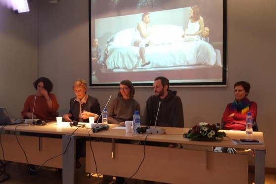 Skats no teātra konferences 