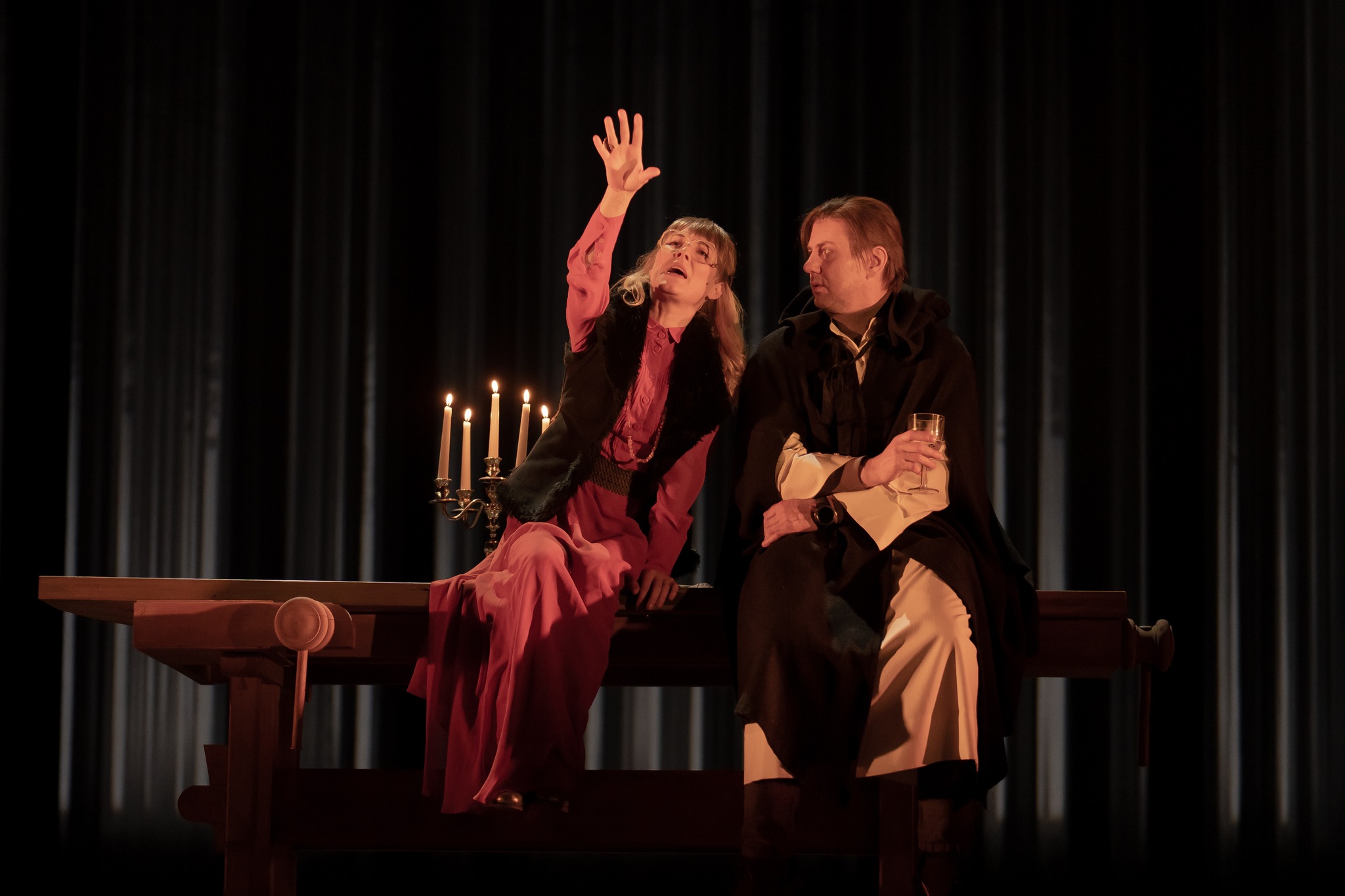 Keita – Kristīne Nevarauska, Karls – Lauris Subatnieks // Foto – Mārtiņš Vilkārsis