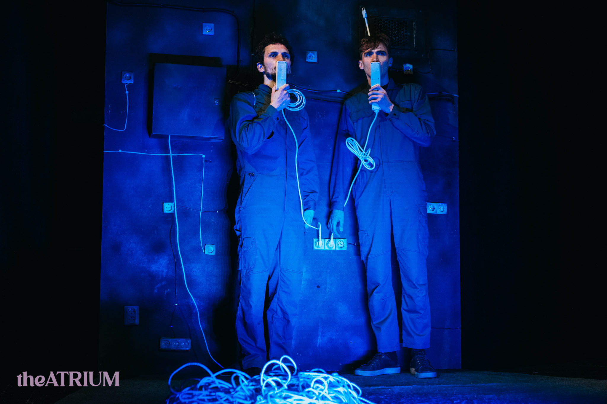 Skats no Viļņas teātra “Lelle” izrādes 