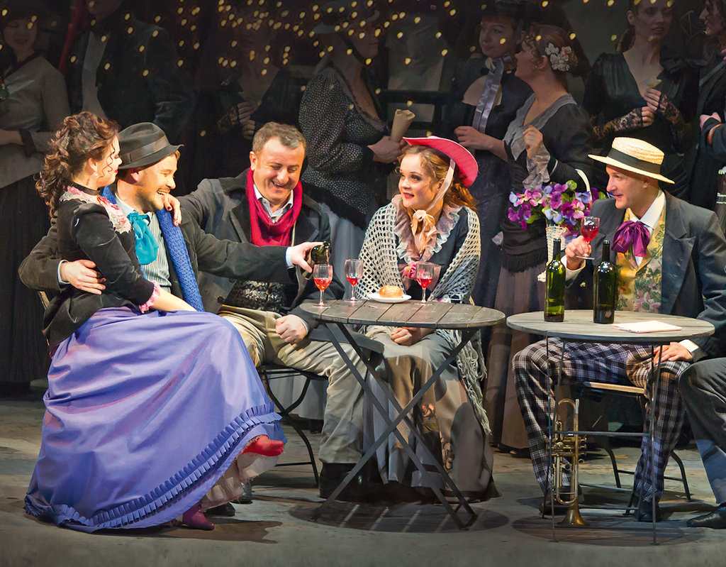 Skats no Džakomo Pučīni operas 