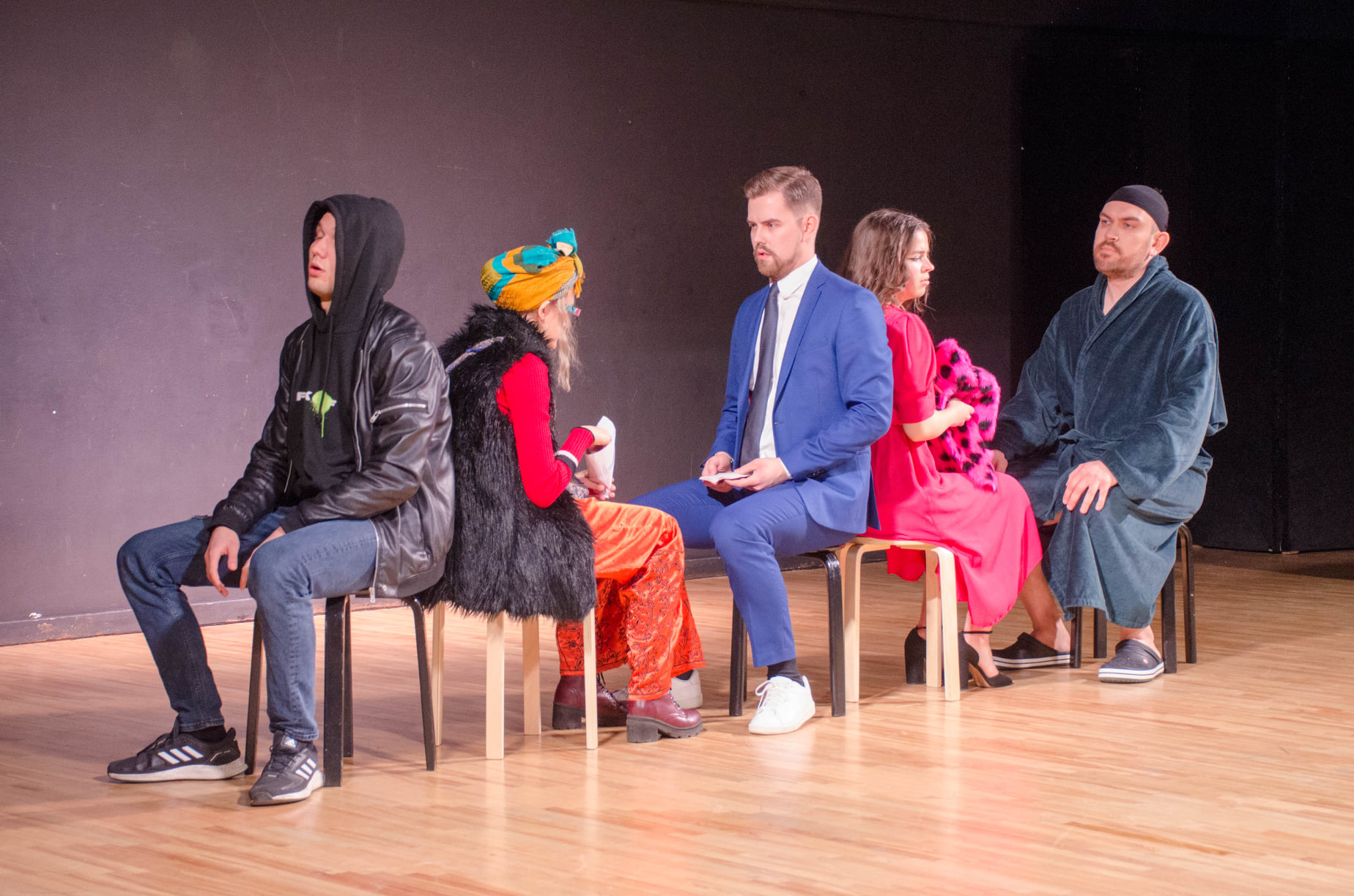 Skats no RTU studentu teātra