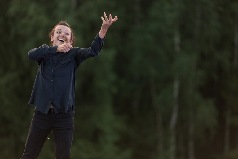 Horeogrāfe Kristīne Brīniņa // Izrādes