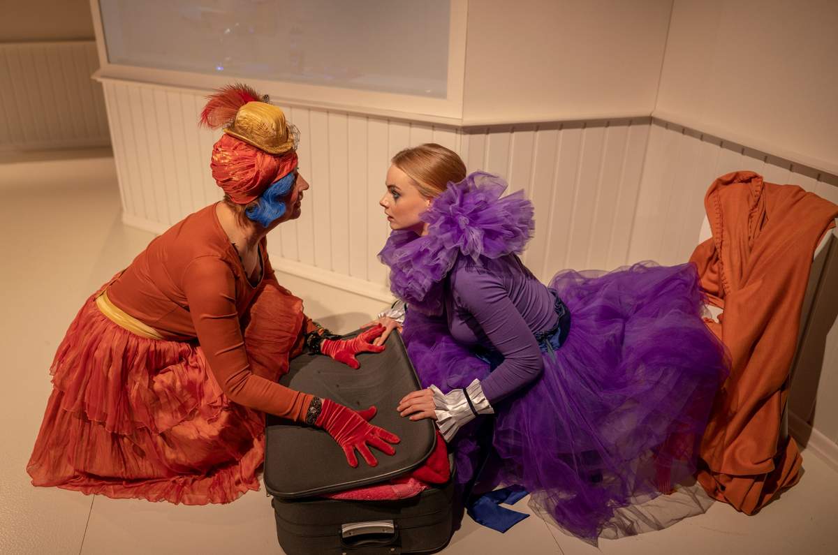 Skats no DT izrādes 