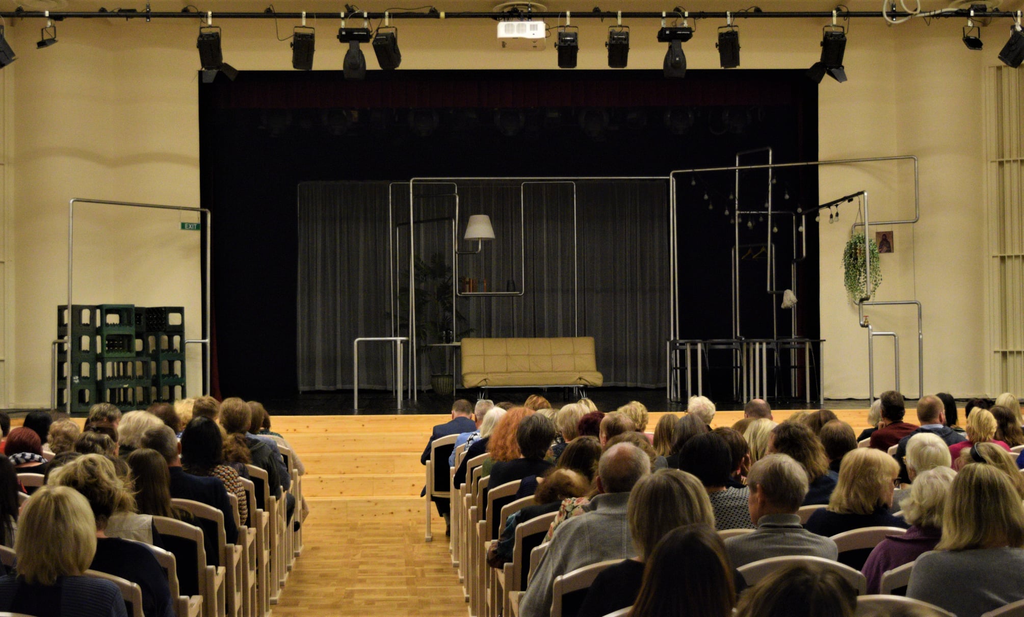 Skats no Valmieras teātra viesizrādes 