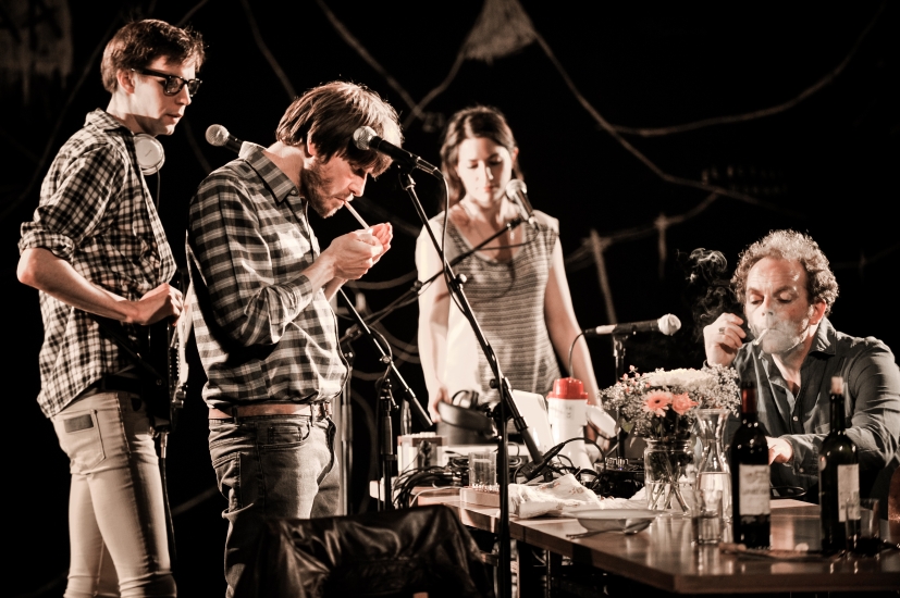 Skats no Tomasa Ostermeiera (Vācija) izrādes 