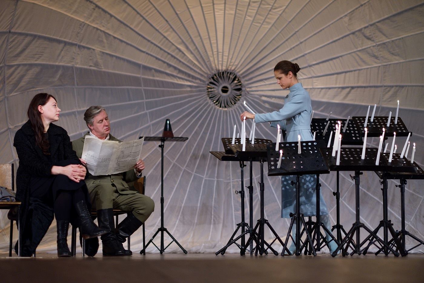 Skats no NT izrādes