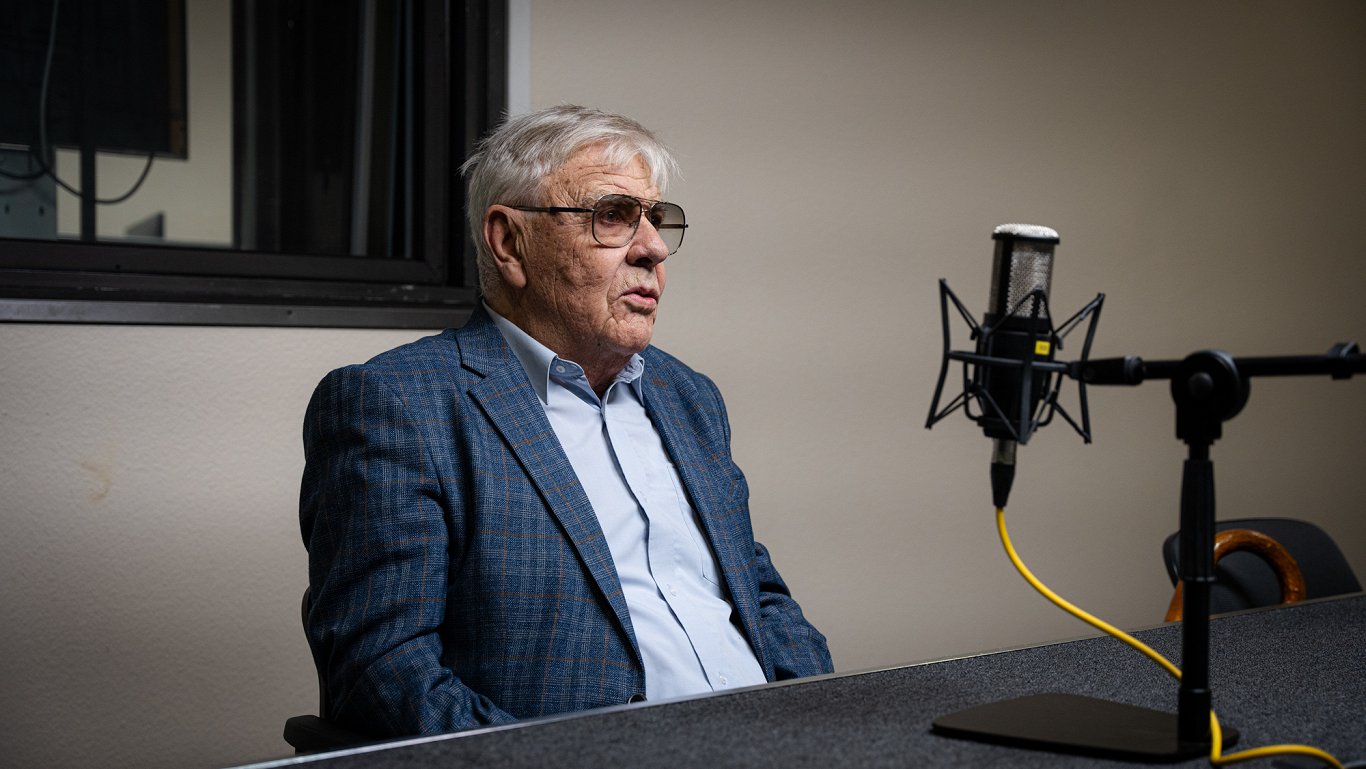 Režisors Varis Brasla // Foto – Arnolds Auziņš