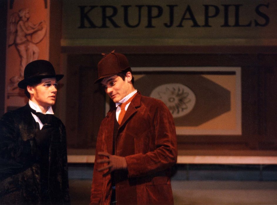 Skats no Dailes teātra izrādes