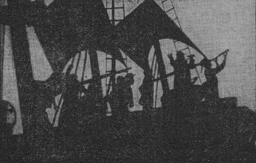 Skats no Strādnieku teātra izrādes 